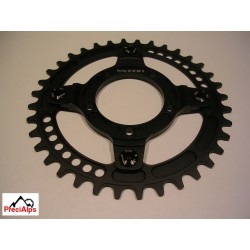 Adapter chainring 104BCD BBS01/02 + Chainring 36T Narrow wide + bolts