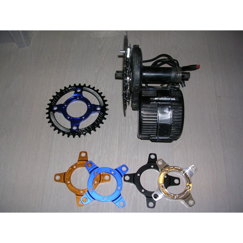 104BCD Chainring Adapter For Bafang Mid Drive Motors - Fits BBS01, BBS02, BBSHD E-Bikes