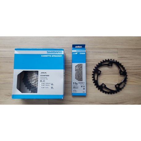 Pack Shimano + kettenblatt 40T