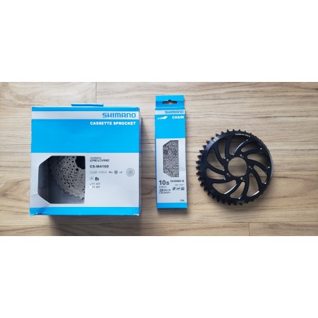 Pack Shimano 10V + corona 40T BBSHD