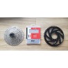 Embalar cassette 10V + cadena sram 10V + platos 40T BBS01 BBS02